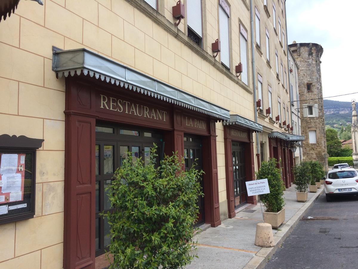 Logis Hotel Restaurant De La Paix ลูเดฟ ภายนอก รูปภาพ